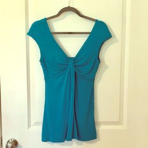 Like new Teal/Turquoise Express Babydoll top